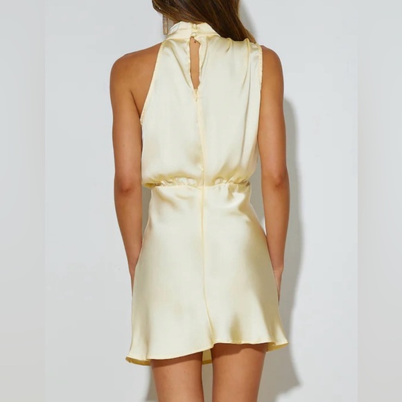 Hello Molly Easy Style Satin Mini Dress - Picture 2 of 2